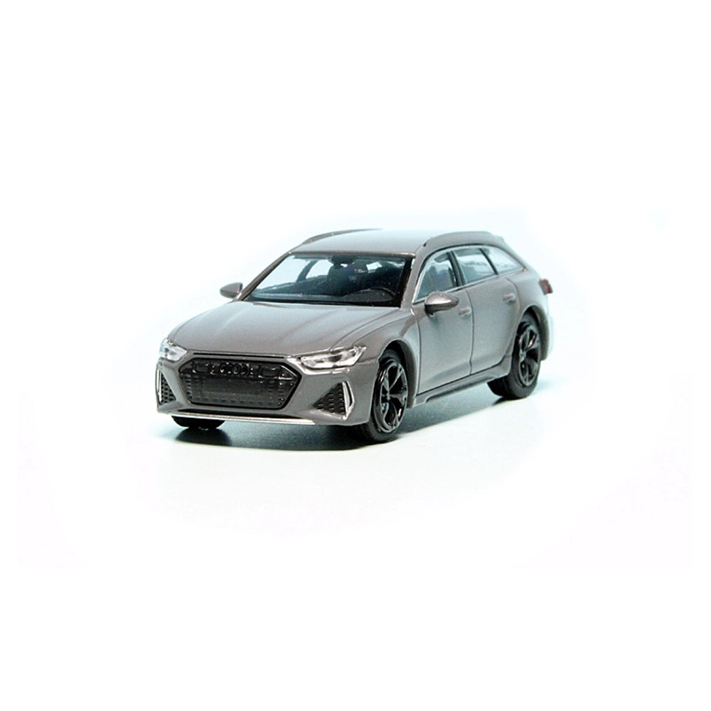 Miniature Audi RS 6 Avant Gris Foncé Collection Street