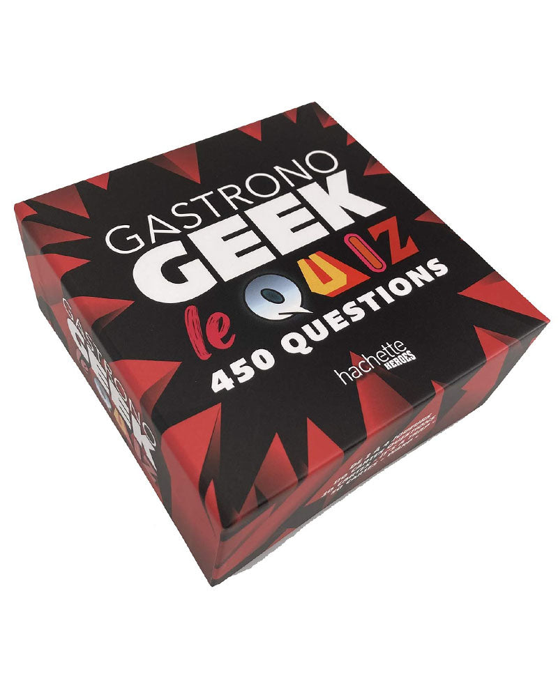 Gastrono Geek : quiz pop culture en boîte, 450 questions