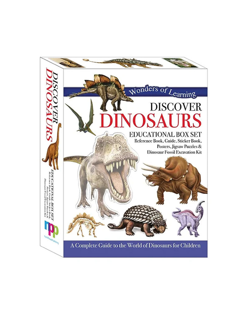 Exploration des dinosaures : livre et puzzle de 500 pièces