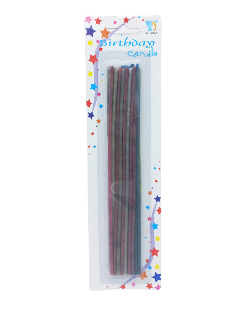 Dix bougies étincelles à planter sur un gâteau