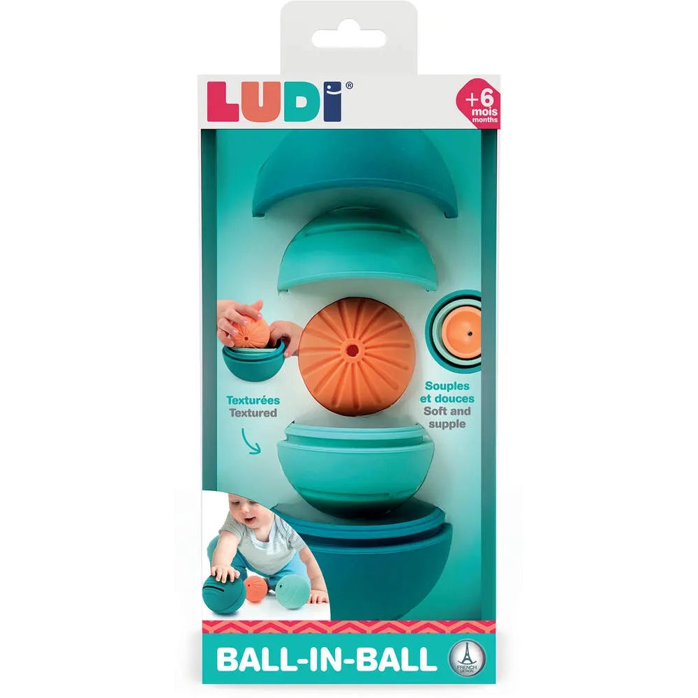 Balles Gigognes Silicone Éveil Sensoriel 6 Mois+