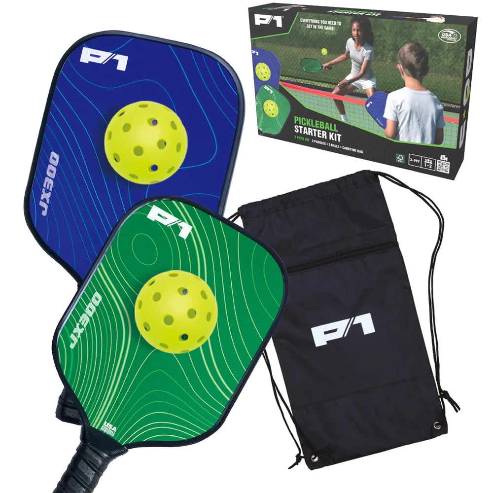 Kit Pickleball Débutant 2 Raquettes & Balles