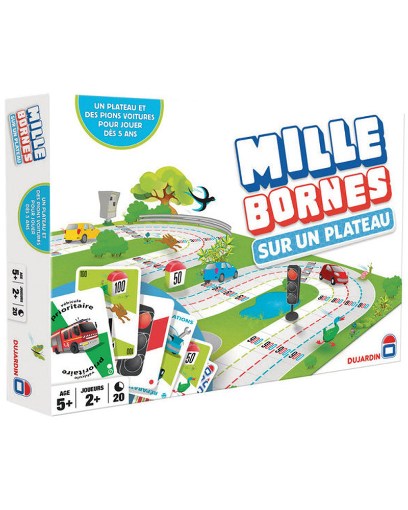 Mille Bornes : la course sur plateau illustré, dès 5 ans
