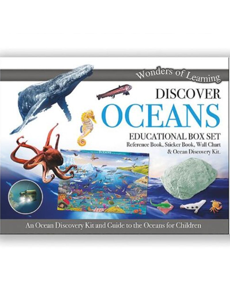 Exploration des océans : livre éducatif et puzzle
