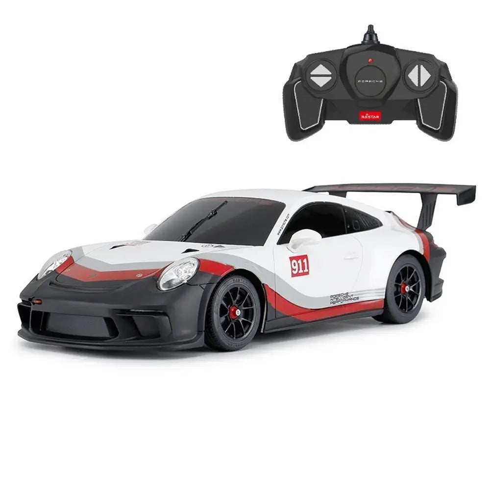 Porsche 911 GT3 Cup radiocommandée 1:18 avec télécommande