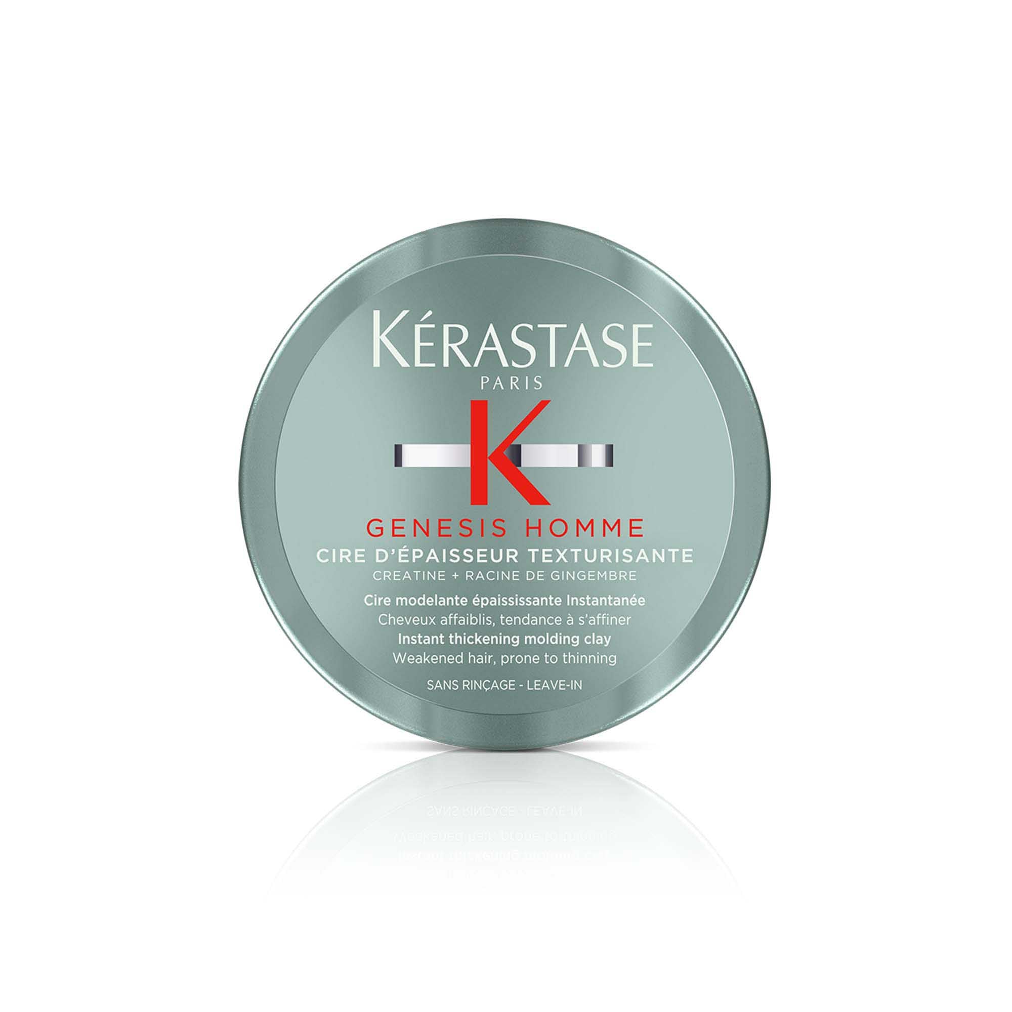 Cire texturisante Genesis Homme pour cheveux fins, 75 ml
