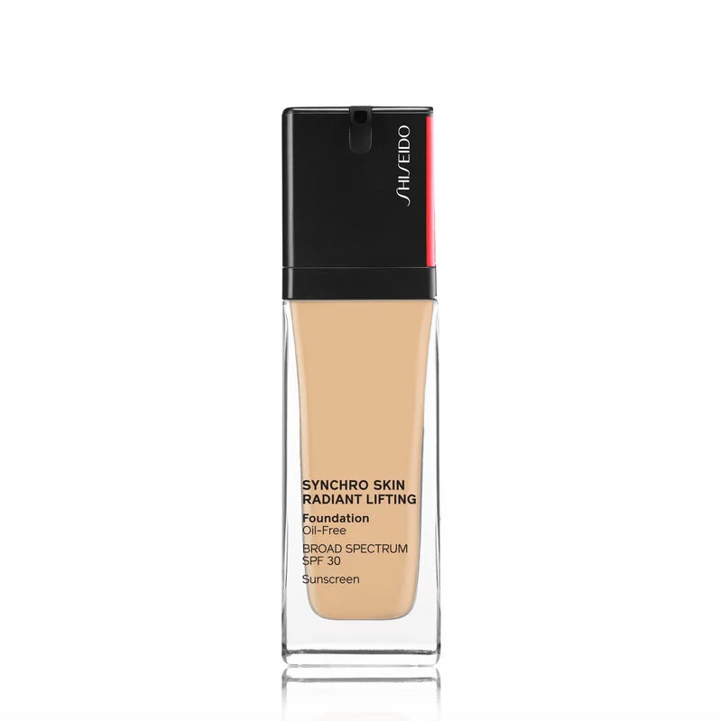 Fond de teint Shiseido teinte 250, éclat ajusté à la lumière