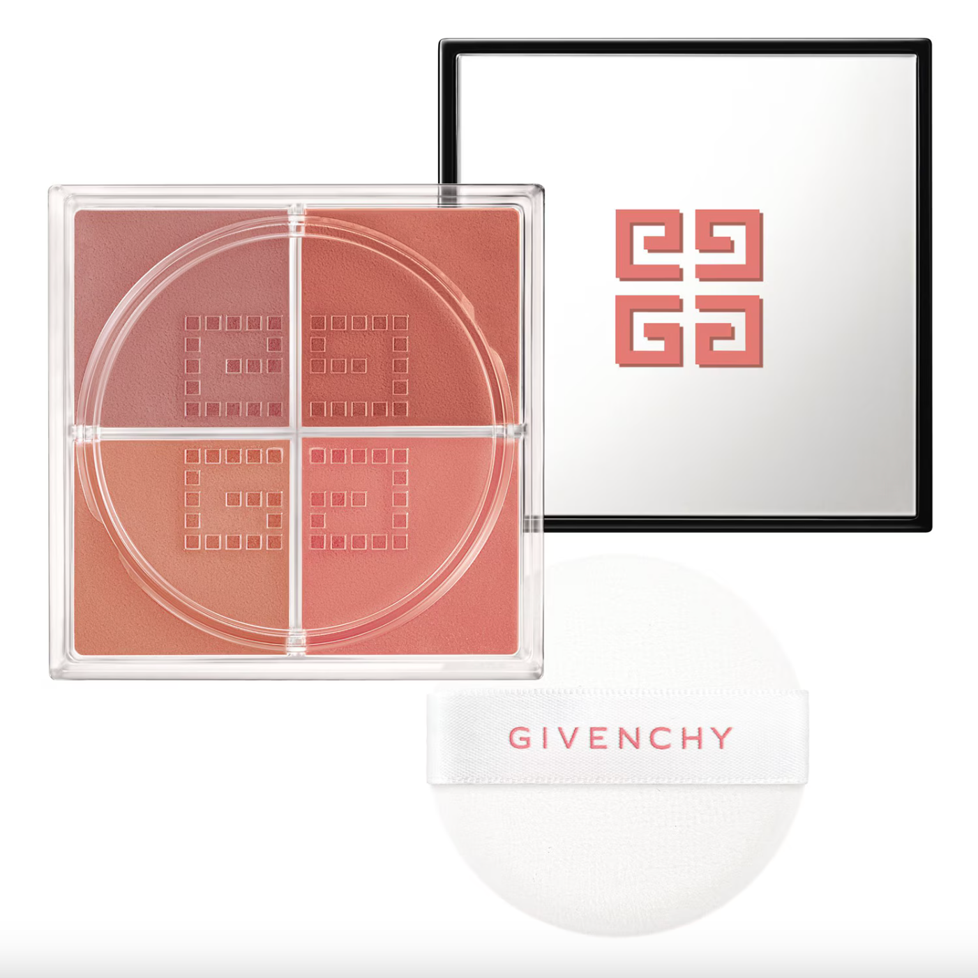 Organza Sienne N°04, blush poudre quatre teintes Givenchy