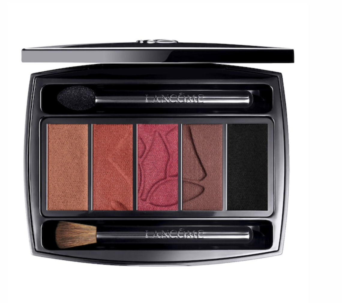 Palette Hypnôse Lancôme 19, harmonie cuivre, rose et noir