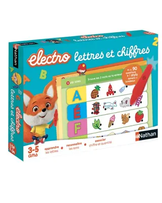 Questions lumineuses autour des lettres et des nombres, dès 3 ans