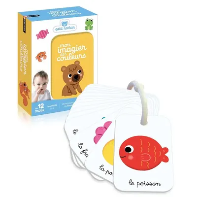 Imagier Couleurs 20 Cartes Anneau 12M+