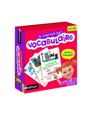 Défis de vocabulaire à la maison – CE2-CM2