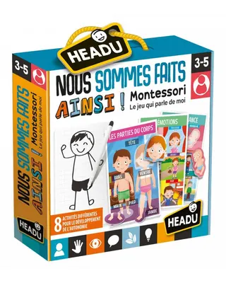 Mon corps en découvertes : coffret d’activités 3–5 ans