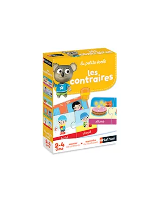 Petits défis d’opposés : jeu d’association dès 2 ans