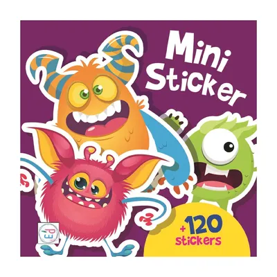 Monstres rigolos : mini carnet de plus de 120 stickers