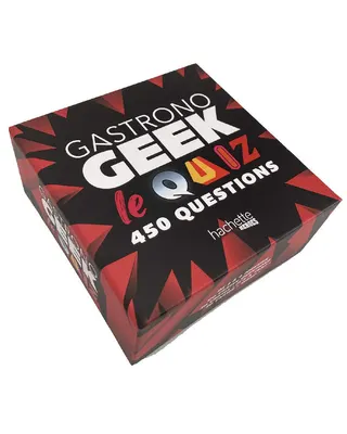Gastrono Geek : quiz pop culture en boîte, 450 questions