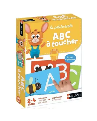 L’Alphabet des animaux à tracer du doigt – Nathan, dès 2 ans