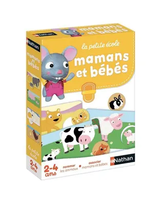 Animaux en famille : jeu d’associations et de décors dès 2 ans