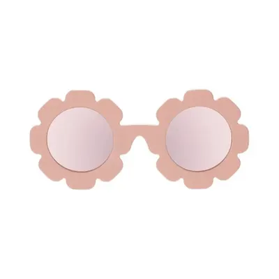 Petites fleurs pêche, lunettes bébé polarisées 0–2 ans