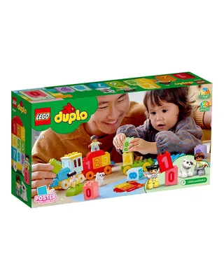 Train LEGO DUPLO des chiffres avec personnages, dès 18 mois