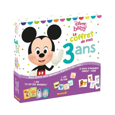 Coffret de jeux Mickey pour les 3 ans