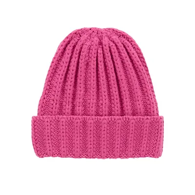 Bonnet rose bébé Carter’s en maille texturée, 0–9 mois