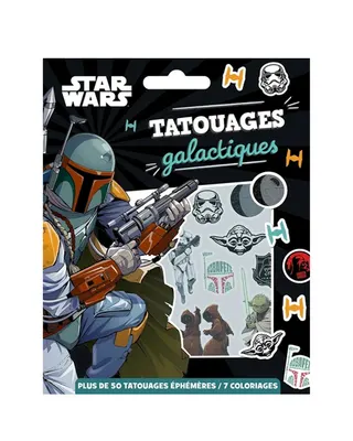 Tatouages éphémères Star Wars, plus de 50 motifs