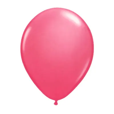 Rose intense en grand nombre : 100 ballons de fête