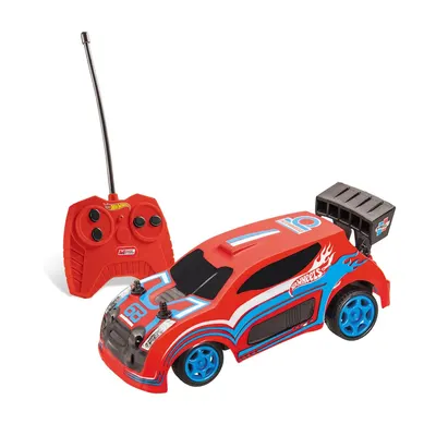 Voiture Radiocommandée Hot Wheels Rouge 15,5cm