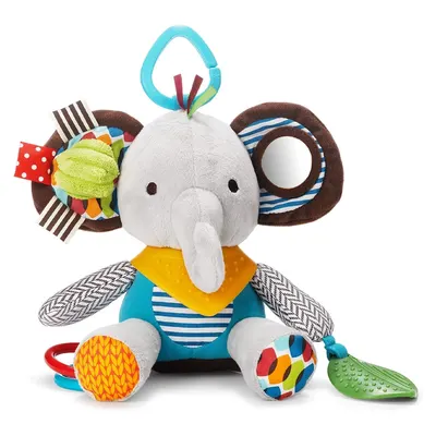 Éléphant d’éveil à bandana de dentition amovible dès 0 mois