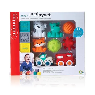 Coffret Éveil Sensoriel Bébé 11 Pièces