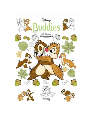 Livre de coloriage Disney Buddies : duos d’amis