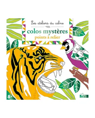 Coffret de coloriages mystères à relier, dès 8 ans