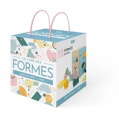 Coffret d’exploration des formes avec livre en rimes dès 18 mois