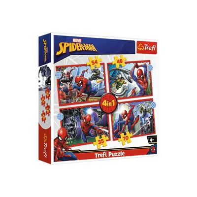 Spider-Man : quatre aventures à assembler en puzzles