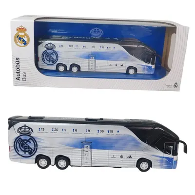 Autocar Miniature Real Madrid Portes Ouvrantes