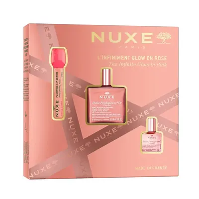 Coffret Nuxe Rose Florale : trois soins pour un éclat lumineux