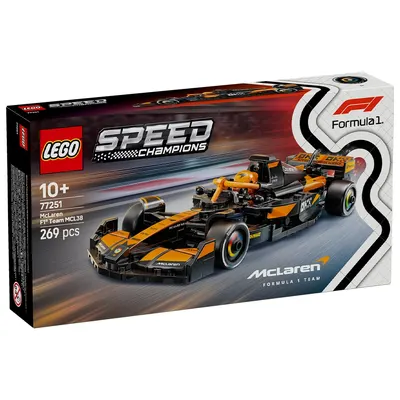 McLaren MCL38 LEGO Speed Champions : voiture F1 à construire 10+