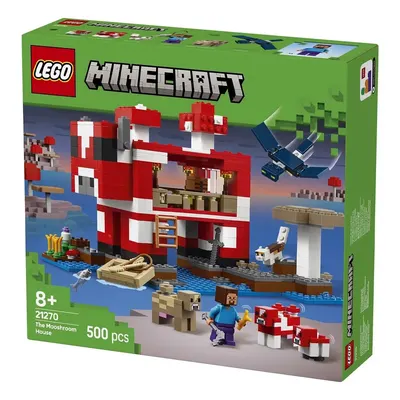 LEGO Minecraft – Maison-champignon à construire, 8+