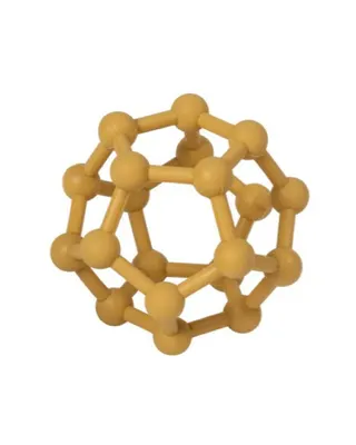 Sphère d’éveil jaune en silicone, dès la naissance