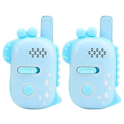 Duo de Talkies-Walkies Enfant Bleu au Design Ludique