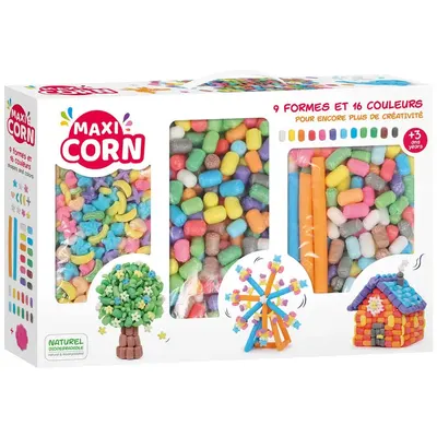 Coffret créatif Maxi Corn : flocons à assembler dès 3 ans