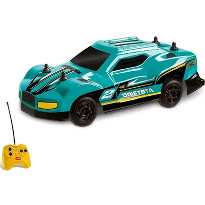Voiture radiocommandée Race Team verte et noire