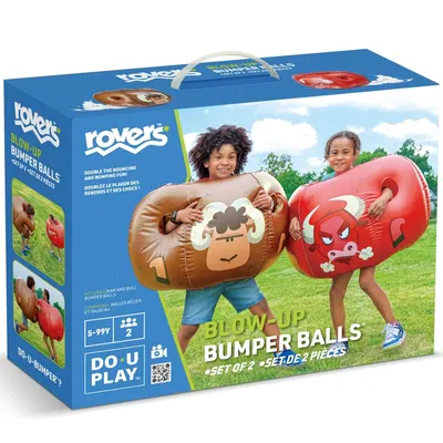 Boules Bumper Gonflables Bélier et Taureau 5 Ans+