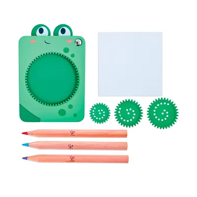 Coffret Grenouille pour dessiner des rosaces et mandalas, dès 3 ans