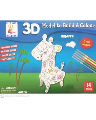 Ma girafe à colorier et assembler – dès 5 ans