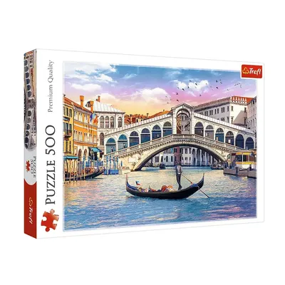 Le pont du Rialto en puzzle — 500 pièces dès 10 ans