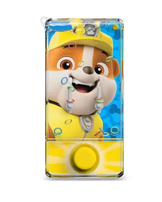Jeu d’adresse à eau jaune Paw Patrol, cinq arrière-plans