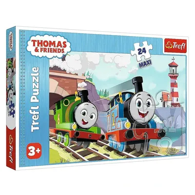 Thomas et Percy en balade — puzzle maxi de 24 pièces dès 3 ans