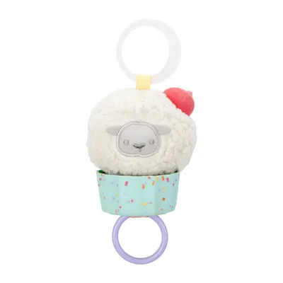 Mouton cupcake vibrant à suspendre, jouet de poussette dès la naissance